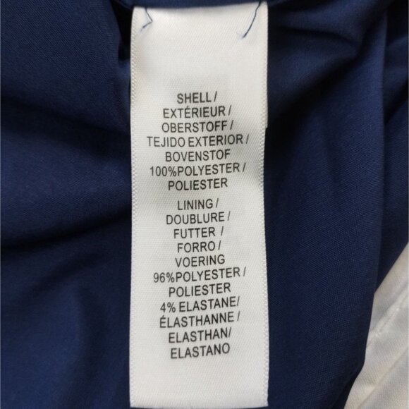 Aidan Mattox Women's Blue Ruffled Dress/Gown Sz8 SKU 3604 - Picture 5 of 6